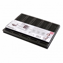 得力 9835 五聯(lián)文件框 黑色