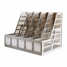 得力 9835 五聯(lián)文件框 黑色