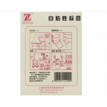 卓聯(lián) ZL-104 自粘性手寫標簽 50mm×20mm 紅色