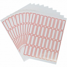 卓聯(lián) ZL-106 自粘性手寫標簽 34mm×12mm 藍色