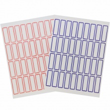 卓聯(lián) ZL-106 自粘性手寫標簽 34mm×12mm 藍色