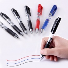 得力 S01 按動(dòng)式中性筆 0.5mm 黑色 12支/盒