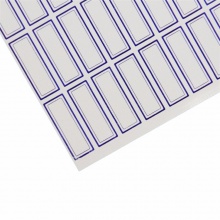 卓聯(lián) ZL-105 自粘性手寫標(biāo)簽 35mm×13.8mm 藍色