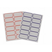 卓聯(lián) ZL-109 自粘性手寫(xiě)標(biāo)簽 49mm×23mm 紅色