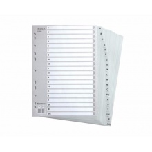 齊心 IX900 易分類 字母索引紙 A4 21頁A-Z 11孔 PP