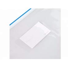 齊心 F56-1 密封拉鏈袋 A4 透明色