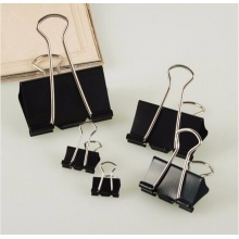 贊揚(yáng) 85032 長(zhǎng)尾票夾 32mm 黑色 12只/盒