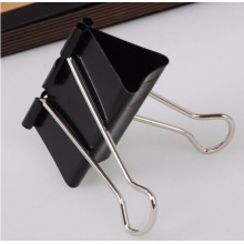 贊揚(yáng) 85041 長(zhǎng)尾票夾 41mm 黑色 12只/盒