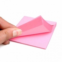 3M 654P 報事貼便條紙經典系列 76*76mm 粉色 100頁