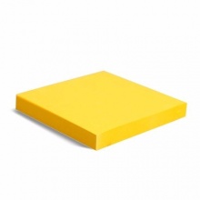 3M 654N-YL 報(bào)事貼便條紙 76mmX76mm 熒光黃色