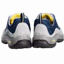 代爾塔 301322 防砸/防穿刺/防靜電/耐磨/耐油輕便安全鞋 36碼 灰藍色