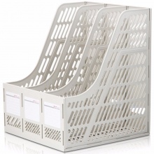 得力 9847 三聯(lián)文件框 灰色