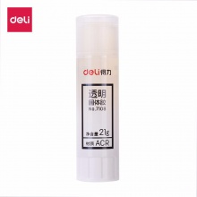 得力 7108 高粘度透明固體膠 21g