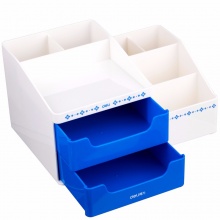 得力 8900 多功能文具收納盒 綠色