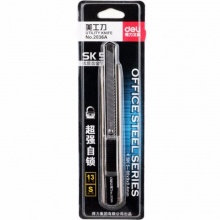 得力 2036 優(yōu)質(zhì)合金美工刀 9mm 混色