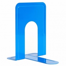 得力 9270 鐵書(shū)立 8.5寸 藍(lán)色 2片/付