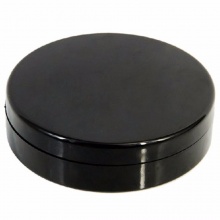 得力 9868 圓形塑殼秒干印臺(tái) 55mm 紅色