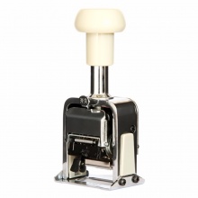 得力 7507 七位自動號碼機 白色