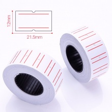 得力 3210 單排標(biāo)價(jià)紙 白色 10卷/筒