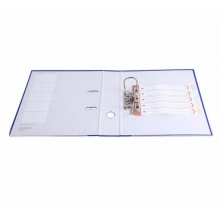 齊心 A106N 半包膠快勞夾 A4 藍(lán)色 3寸