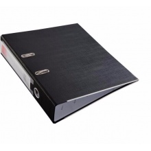 齊心 A106N 半包膠快勞夾 A4 黑色 3寸