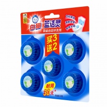 白貓 藍(lán)潔靈側(cè)盆自動沖洗劑 50g*5粒