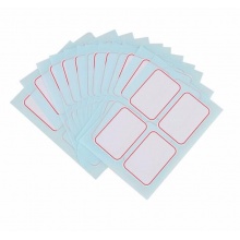 得力 6417 自粘性標(biāo)貼 35*50mm 白色