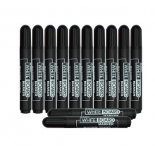 晨光 MG-2160 易擦型白板筆 黑色 12支/盒