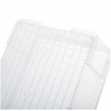 禧天龍 X-6031 塑料收納整理箱 655*441*230mm 透明 43L