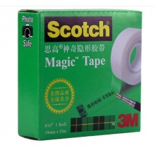 思高 810-3/4思高神奇隱形膠帶 19mm*33m 