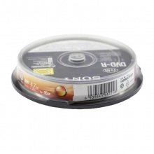 索尼 DVD-R 刻錄光盤 4.7G （10片裝）
