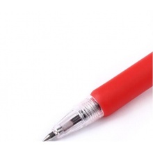 斑馬(ZEBRA) 按擎型圓珠筆KRB-100-R 紅色 10支/盒