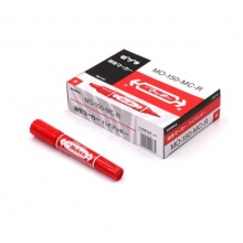 斑馬(ZEBRA) MO-150-MC-R 大雙頭油性記號筆 紅色