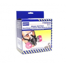 霍尼韋爾 770030 雙濾盒硅膠半面罩 中號 1只裝