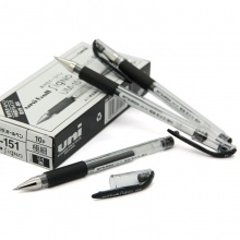 三菱 UM-151 極細防水雙珠水筆/啫哩筆 0.38mm 黑色