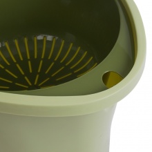 茶花 1521 按壓式茶渣桶 8.8升