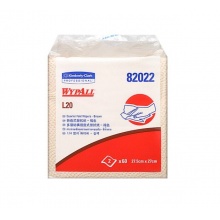 金佰利 82022 勁拭L20折疊式雙層擦拭紙 60張/包 24包/箱