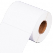 得力 11914 銅版標(biāo)簽紙 80*50mm 白色 1000張/卷