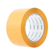 得力 30237 封箱膠帶 48mm*40y 米黃色 6卷/筒