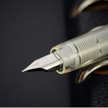 白金 PGB-1000 富士山彩色鋁合金鋼筆套裝 0.38mm 粉紅色