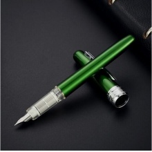 白金 PGB-1000B 富士山彩色鋁合金鋼筆套裝 0.38mm 綠色