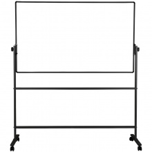 得力 7883 H型雙面白板 900mm*1500mm 銀灰