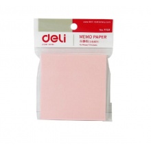 得力 7737 彩色百事貼 76*76mm 綠色