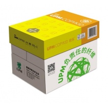UPM黃欣樂 80g 復(fù)印紙 A4 白色 500張/包 5包/箱