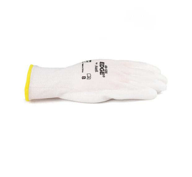 安思爾Ansell 48-125 滌綸PU涂層手套 9碼 白色 12副/打 12打/箱