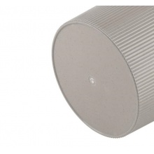 齊心 L203 圓形清潔桶 22cm 灰色