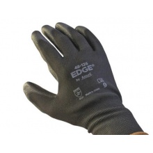 安思爾Ansell 48-126 滌綸PU涂層手套 8碼 黑色 12副/打 12打/箱