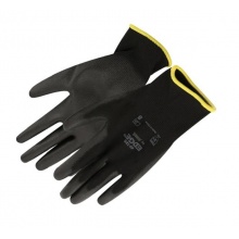 安思爾Ansell 48-126 滌綸PU涂層手套 8碼 黑色 12副/打 12打/箱