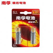 南孚 LR06 堿性電池 5號(hào) 1.5V 2節(jié)/卡