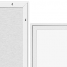 得力 7846 單面掛式白板 1500×900mm